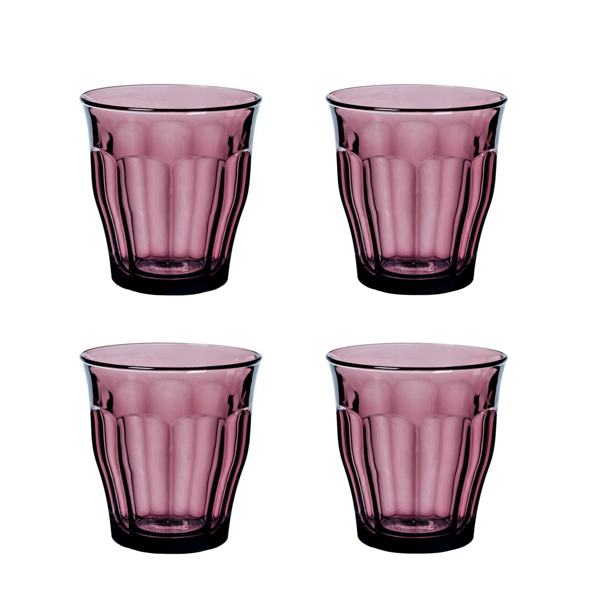 Duralex Canada Picardie Plum Tumbler 25cl x6 - Clémentine Boutique Toronto