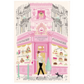 French tea towels Paris Vintage Pastry shop Made in France Clementine Boutique Toronto