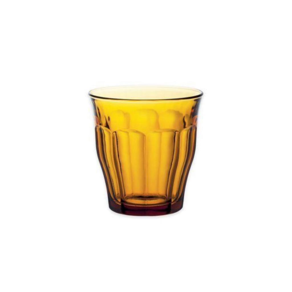 Duralex Canada Picardie Amber Tumbler 25cl x6 Clementine Boutique