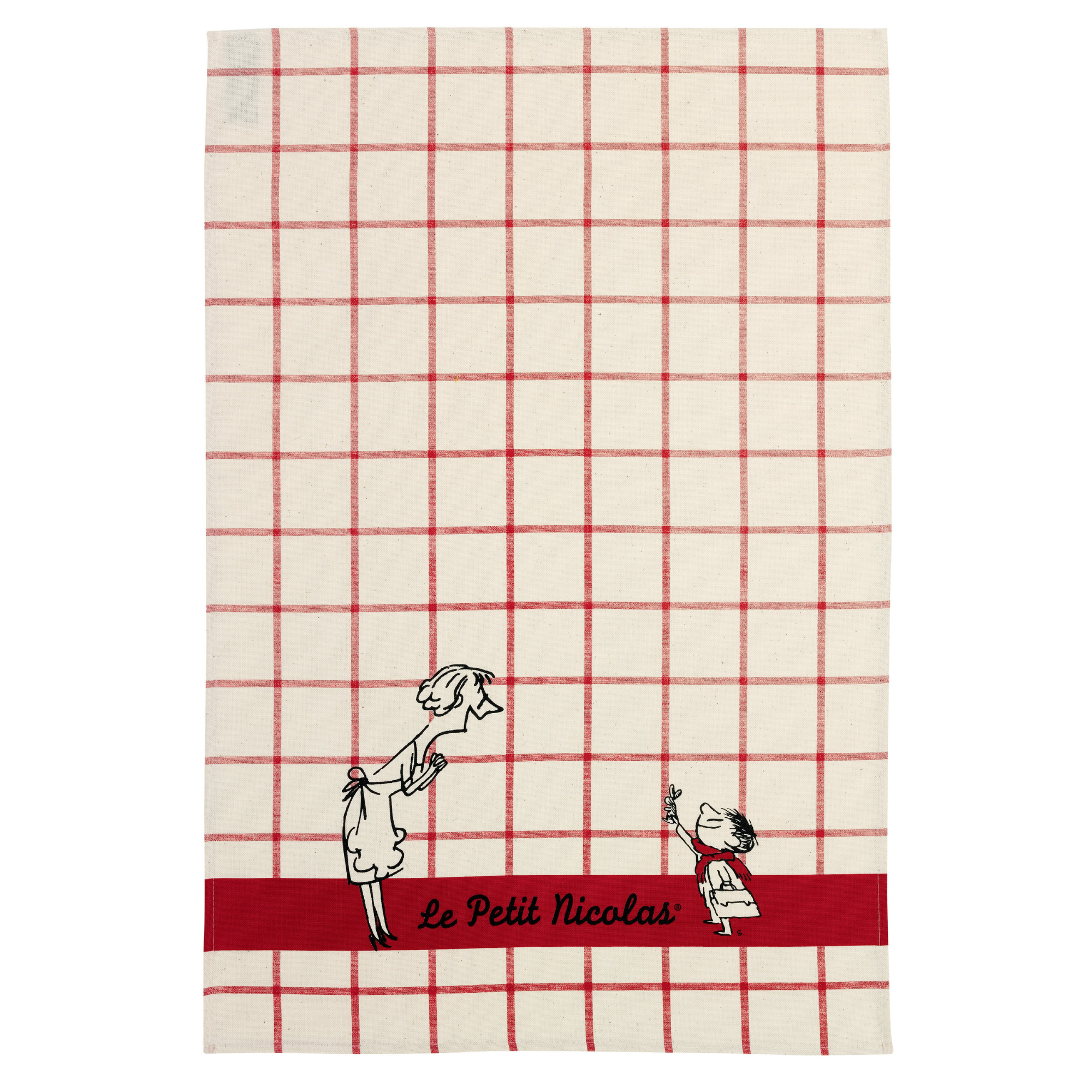 Le Petit Nicolas Little Nicholas tea towel Goscinny and Sempé Made in France Clementine Boutique Toronto