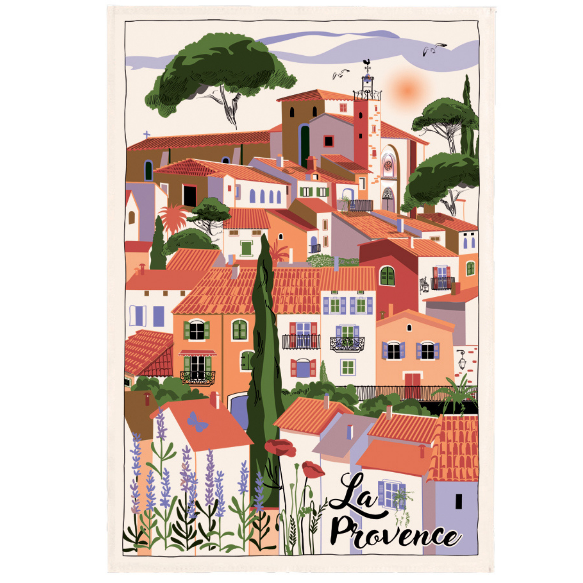Provence Tea Towels Made in France Winkler Canada Clementine Boutique Toronto