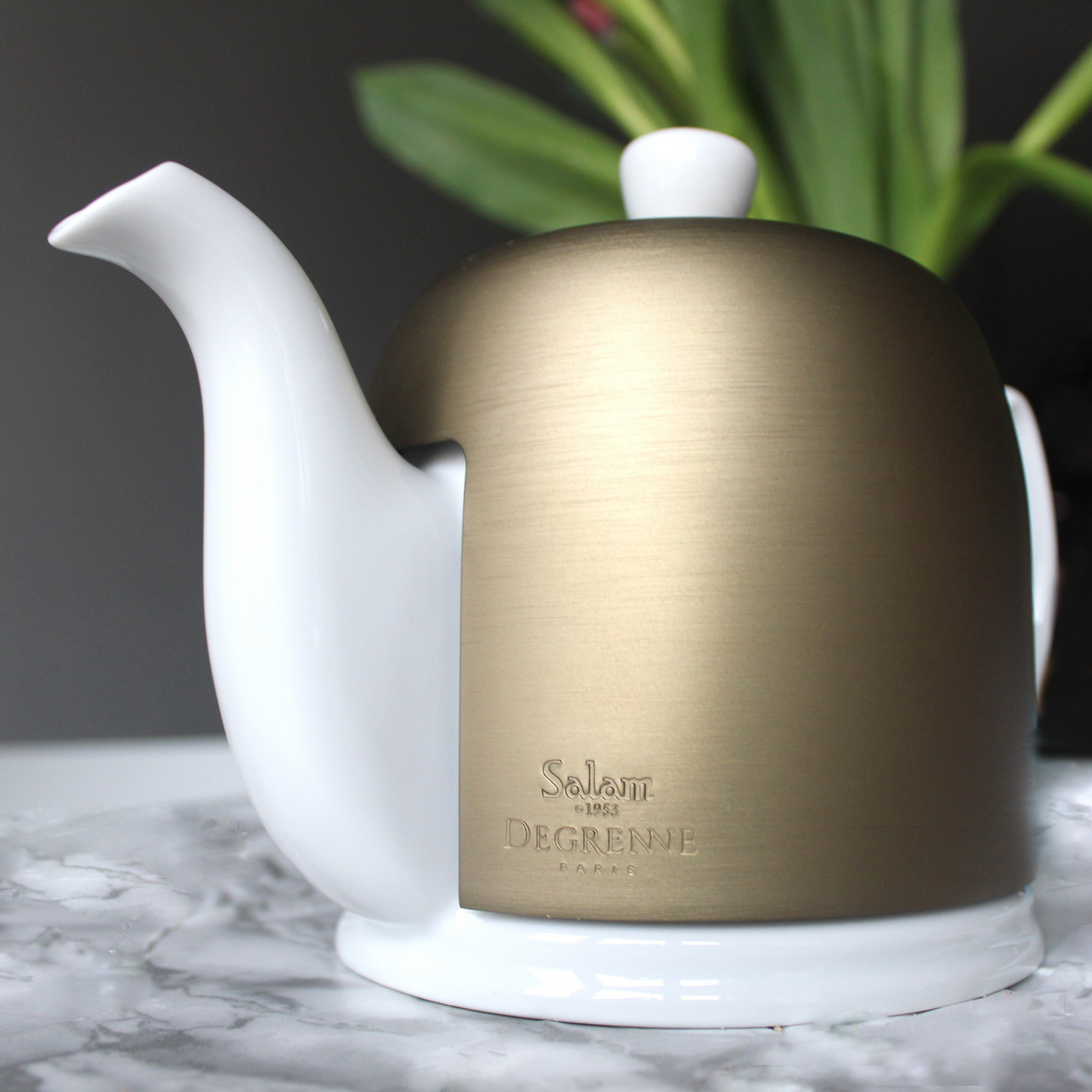 Degrenne Canada Salam Bronze Teapot 4-cup Clementine Boutique