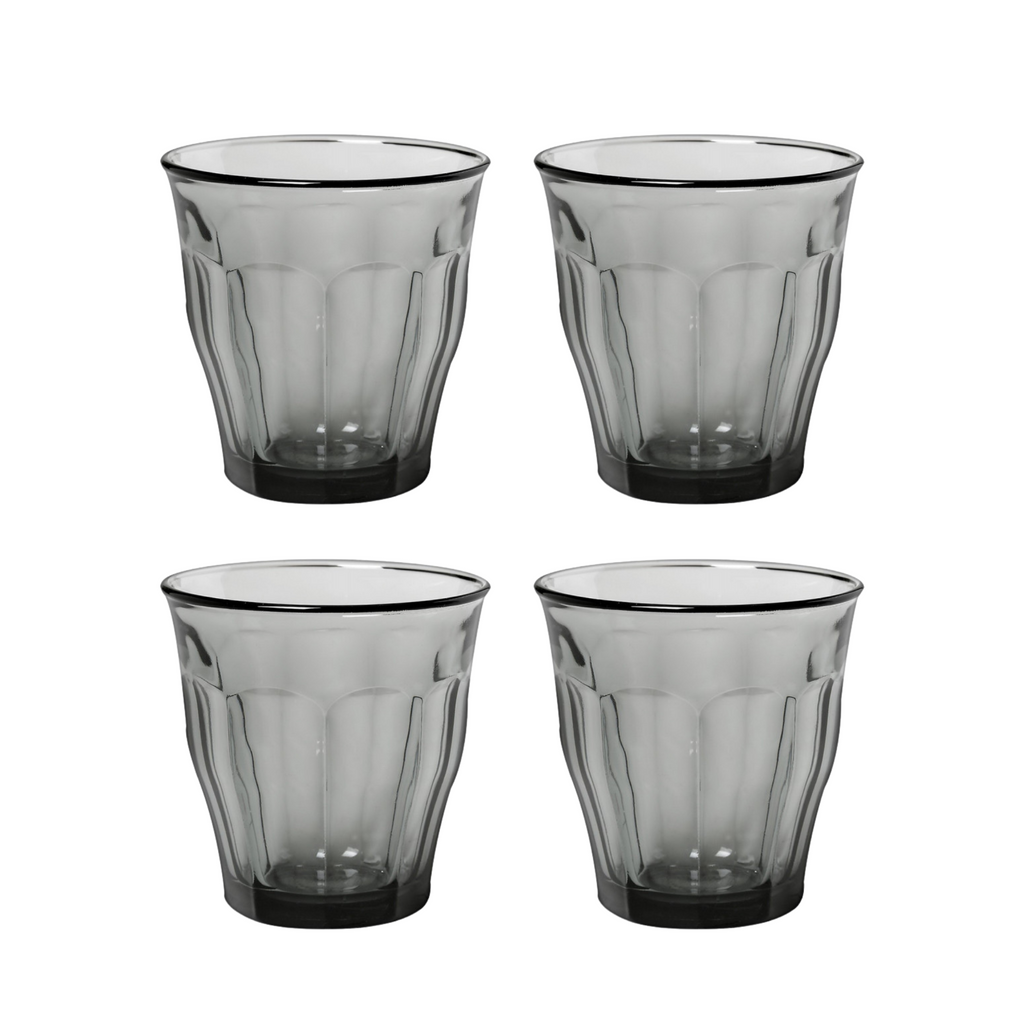 Duralex Canada Picardie Grey Tumbler 25cl x6 - Clémentine Boutique Toronto