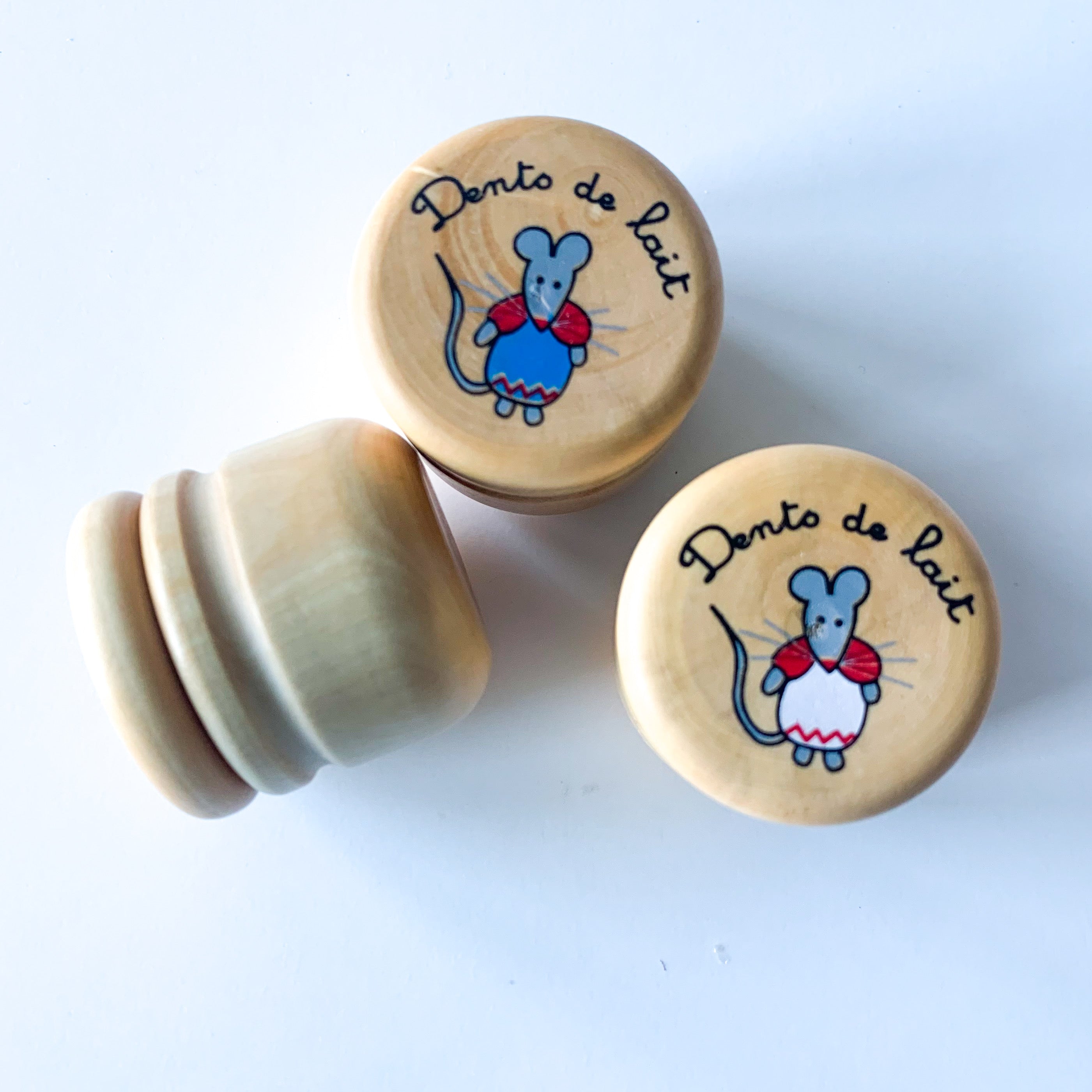 Tooth Fairy Box in wood Made in France Clementine Boutique